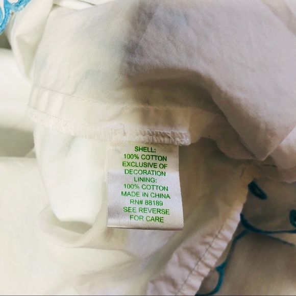 Lilly Pulitzer Franco Shorely Blue April Showers 2 - Picture 6 of 6